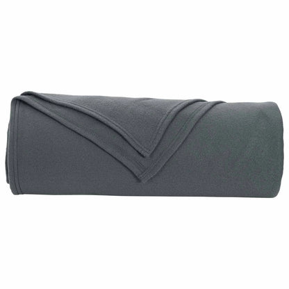 Couverture XXL au format 350 x 270 cm, modèle gris foncé