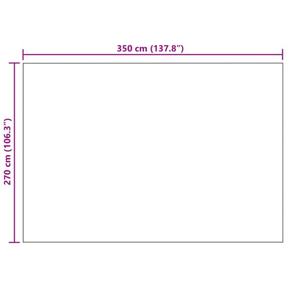Couverture XXL gris foncé, dimensions fournisseur 350 x 270 cm