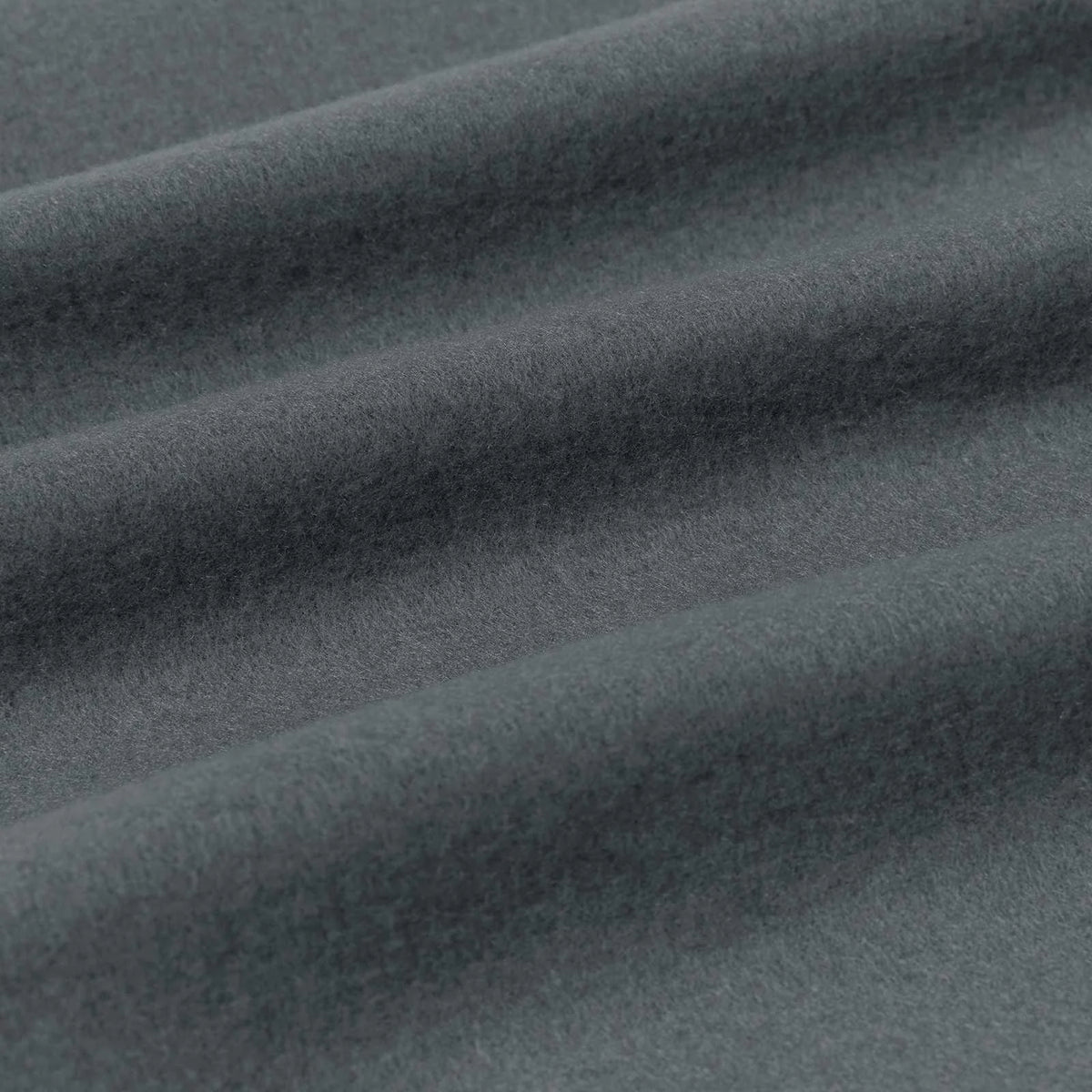 Couverture XXL, polaire polyester, coloris gris foncé