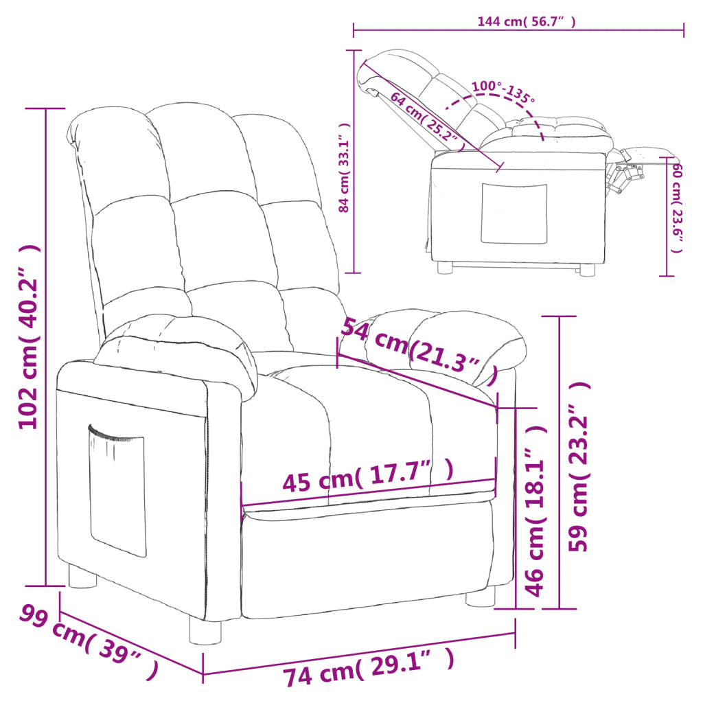 Un Fauteuil inclinable en Forme de Main, très confortable et original