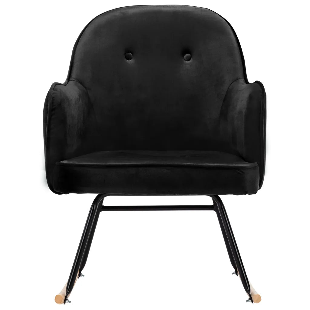 Fauteuil à Bascule noir