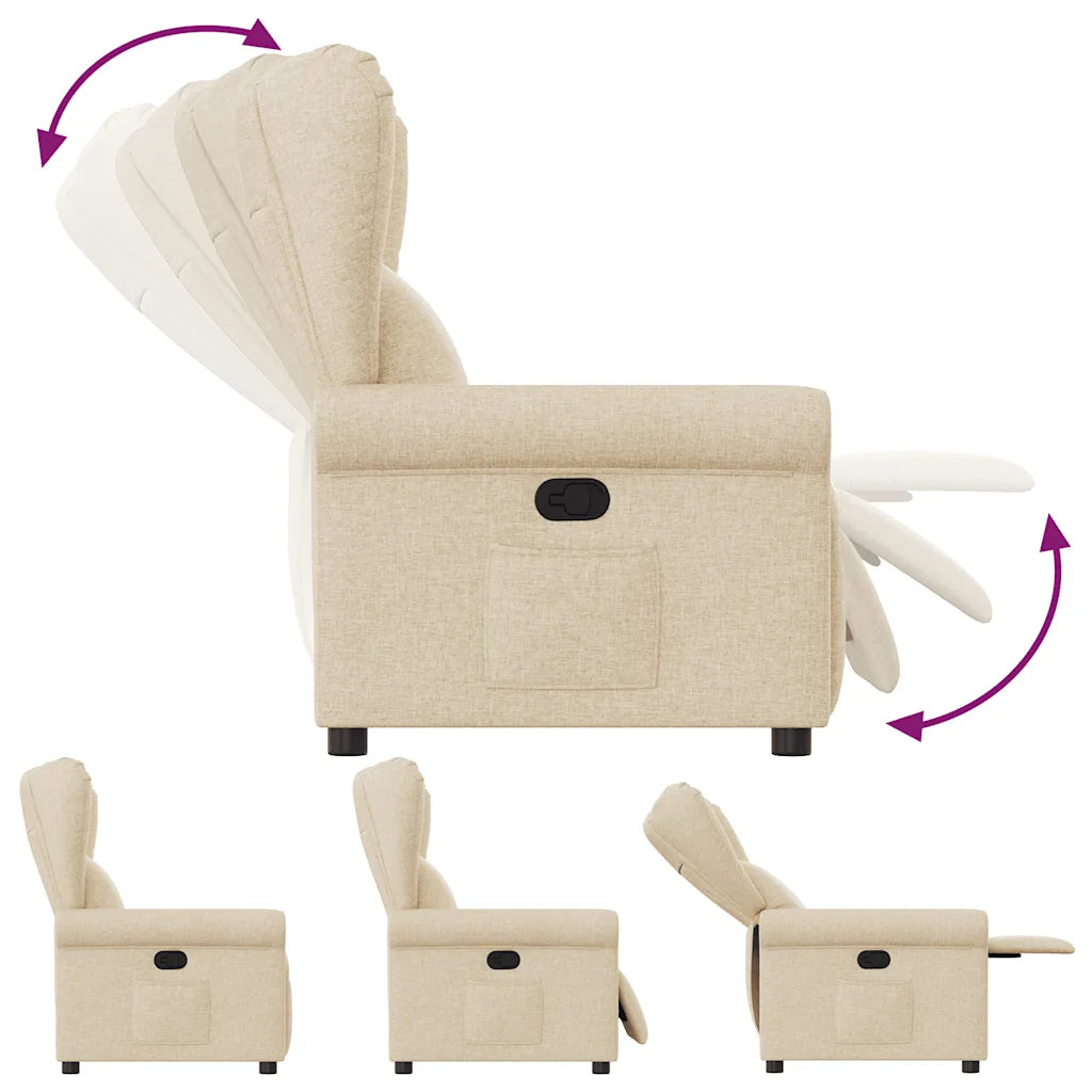 Un Fauteuil confortable avec un dossier inclinable pratique.