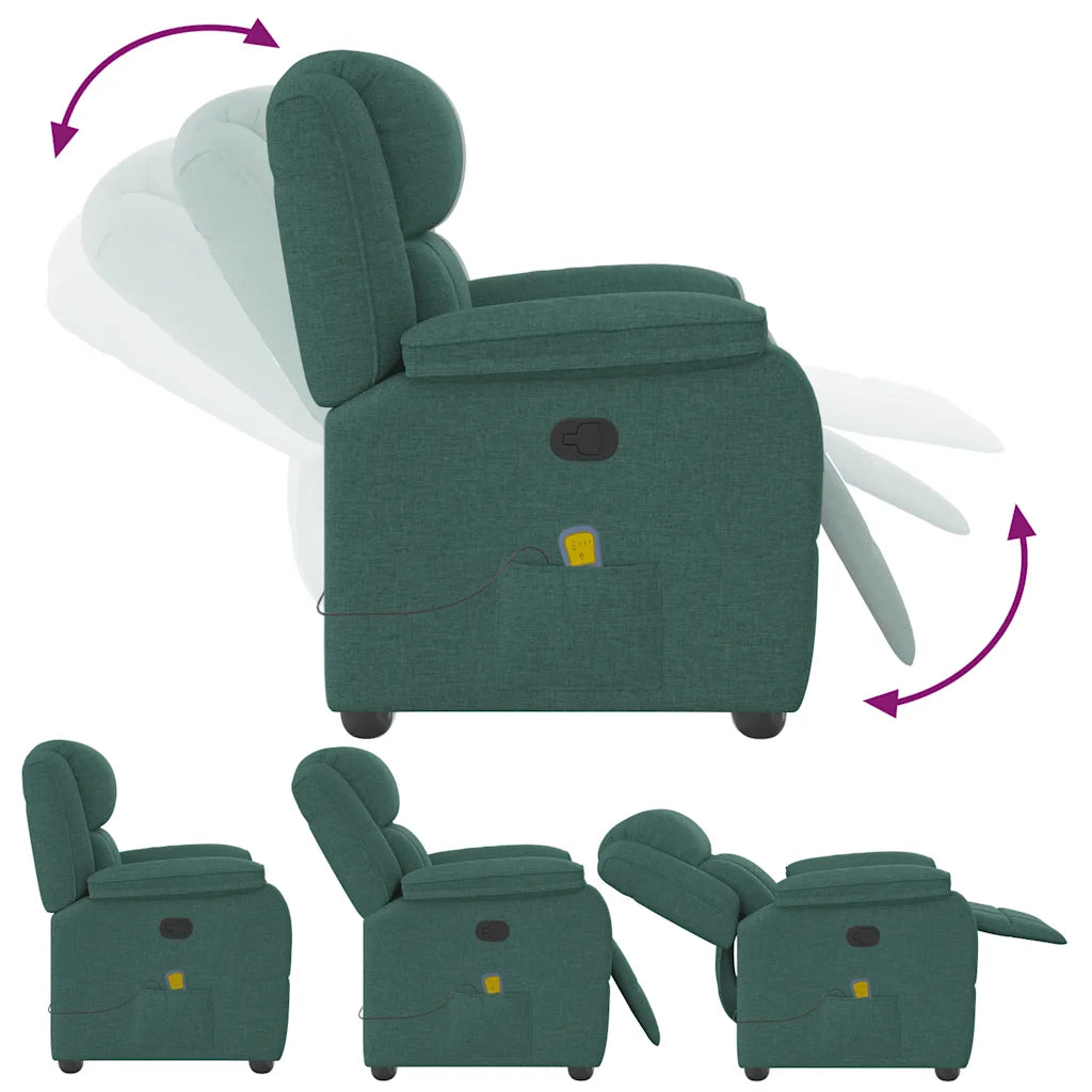 Un Fauteuil Inclinable Manuel avec fonction de 6 points de massage.