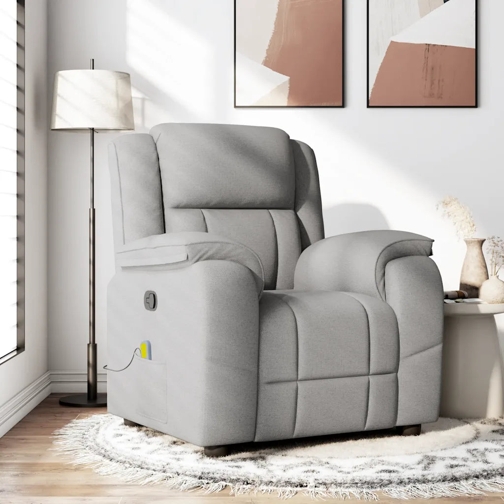 Un Fauteuil Inclinable Manuel avec fonction de 6 points de massage.