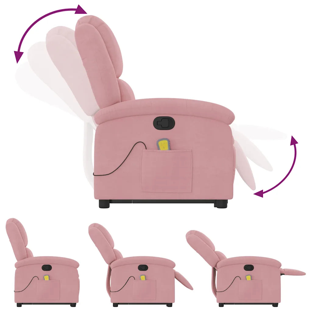 fauteuil en position inclinée montrant le repose-pieds relevé