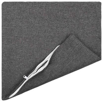 Housse de Coussin 45x45 gris clair : format 45 × 45 cm