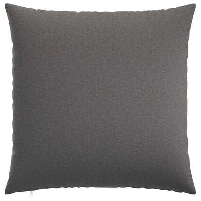 Housse de Coussin 55x55 gris clair : tissu 100 % polyester