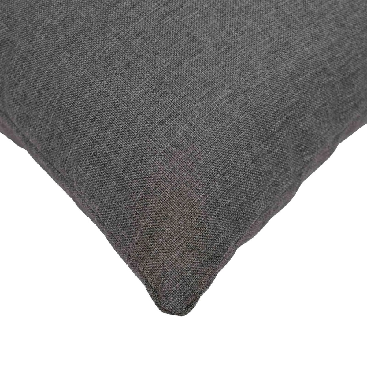 Housse de Coussin 55x55 gris clair : coussin intérieur non inclus