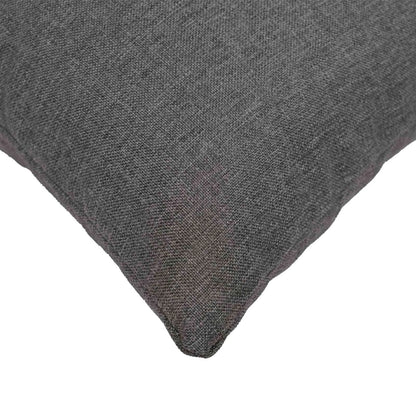 Housse de Coussin 55x55 gris clair : coussin intérieur non inclus