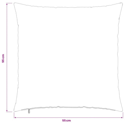 Housse de Coussin 55x55 gris clair : textile pour le coin détente