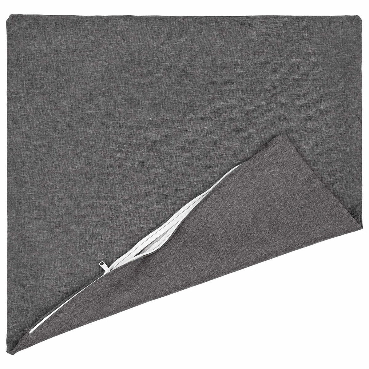 Housse de Coussin 55x55 gris clair : format 55 × 55 cm