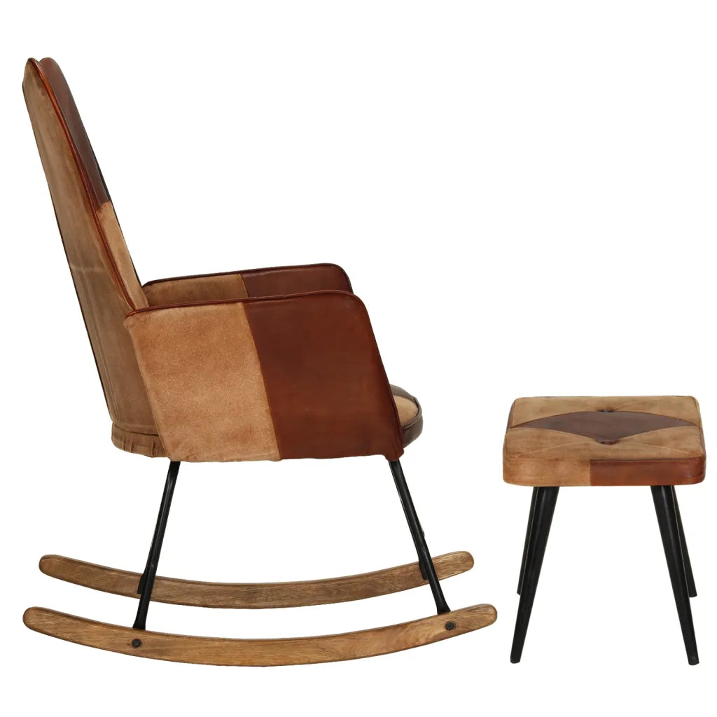 Un Rocking Chair Marron