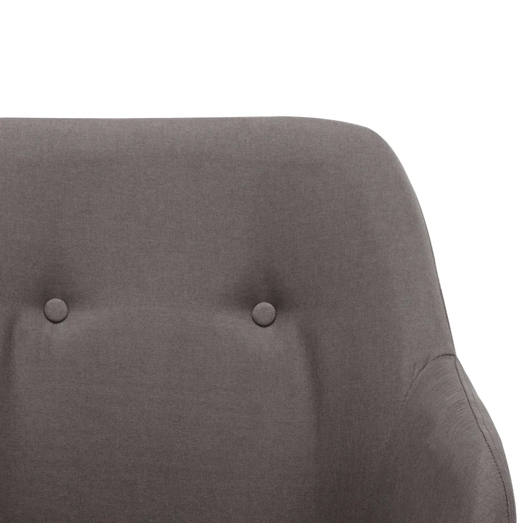 un rocking chair de couleur gris clair