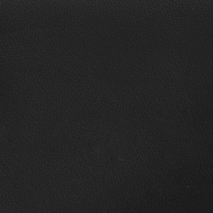 Texture noire du revêtement du fauteuil de bureau