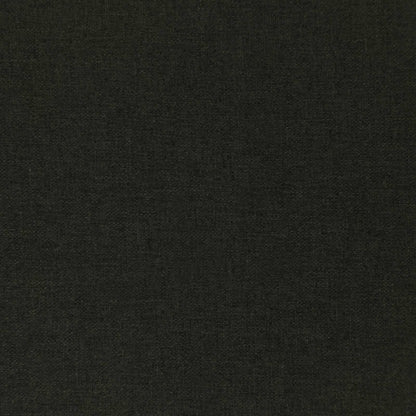 Gros plan du tissu noir du coussin de chaise en polyester.